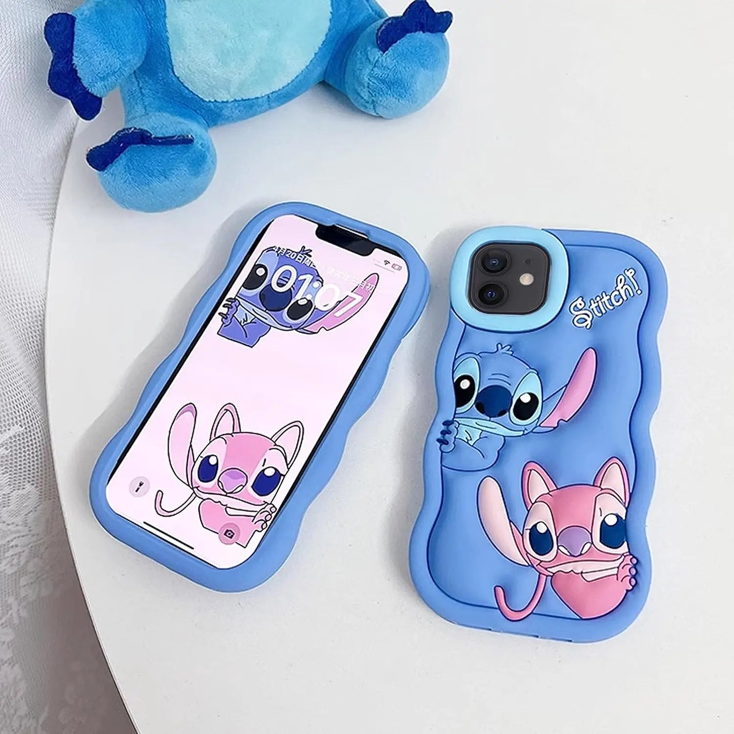 Coque iPhone Wave Stitch Silicone Souple – Antichoc & Design Original