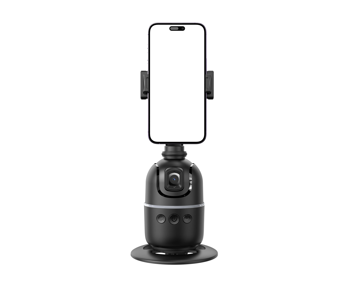 Stabilisateur à 360° avec suivi automatique intelligent du visage, support de téléphone portable, trépied pour appareil photo, smartphone, vidéo, vlog, live