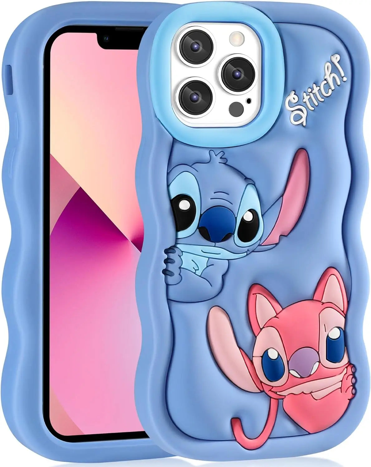 Coque iPhone Wave Stitch Silicone Souple – Antichoc & Design Original