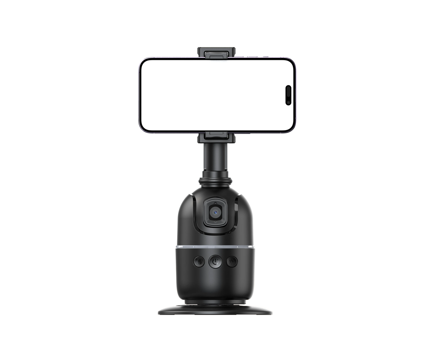 Stabilisateur à 360° avec suivi automatique intelligent du visage, support de téléphone portable, trépied pour appareil photo, smartphone, vidéo, vlog, live