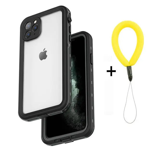 Coque étanche IP68 pour iPhone (16/15/14/13/12/11/XS/XR/16e) – Protection 360 ° pour sport et plongée