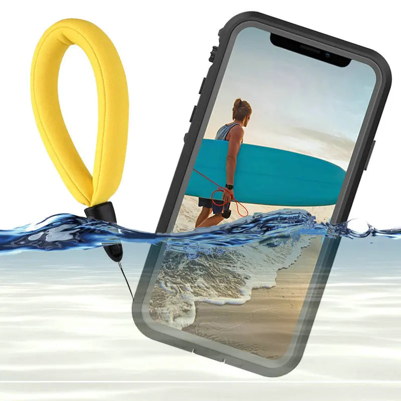 Coque étanche IP68 pour iPhone (16/15/14/13/12/11/XS/XR/16e) – Protection 360 ° pour sport et plongée
