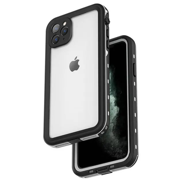Coque étanche IP68 pour iPhone (16/15/14/13/12/11/XS/XR/16e) – Protection 360 ° pour sport et plongée
