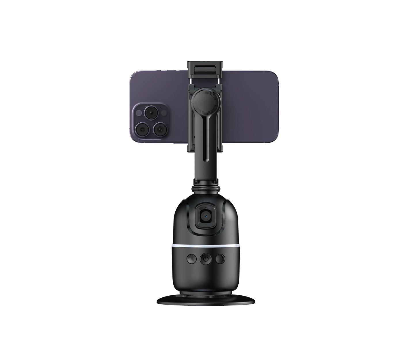 Stabilisateur à 360° avec suivi automatique intelligent du visage, support de téléphone portable, trépied pour appareil photo, smartphone, vidéo, vlog, live