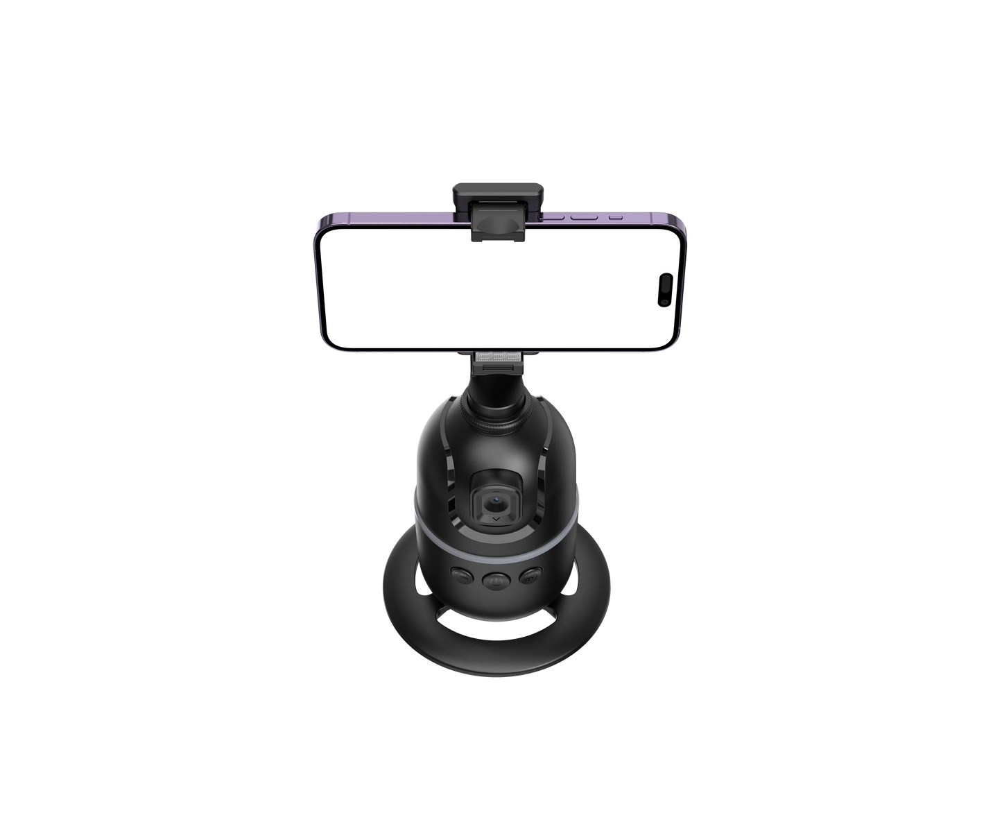 Stabilisateur à 360° avec suivi automatique intelligent du visage, support de téléphone portable, trépied pour appareil photo, smartphone, vidéo, vlog, live