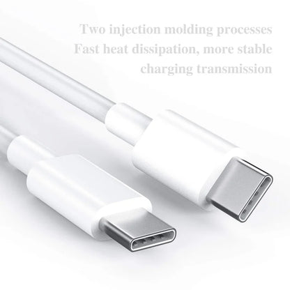 Cable de chargeur iPhone 15 / iPhone 16 USB-C vers USB-C