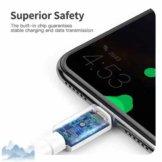 Cable de chargeur iPhone 15 / iPhone 16 USB-C vers USB-C