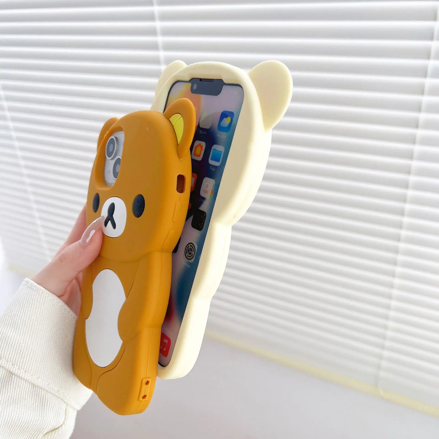 Coque Silicone Rilakkuma – Protection Douce & Mignonne pour iPhone
