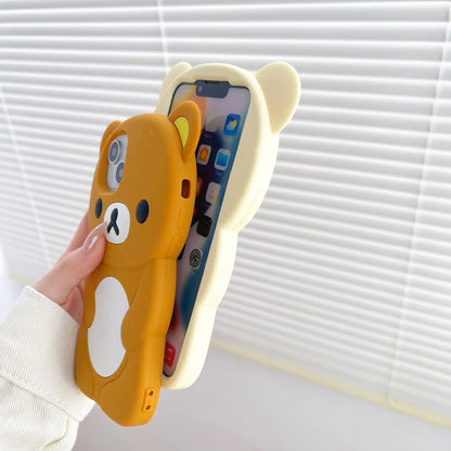 Coque Silicone Rilakkuma – Protection Douce & Mignonne pour iPhone