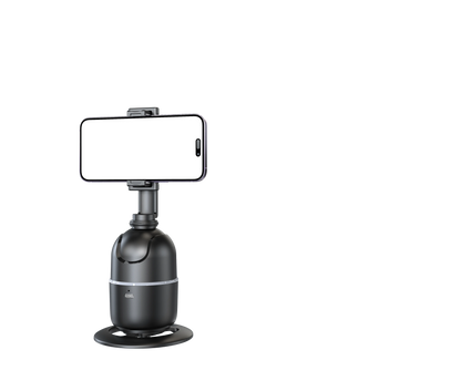 Stabilisateur à 360° avec suivi automatique intelligent du visage, support de téléphone portable, trépied pour appareil photo, smartphone, vidéo, vlog, live