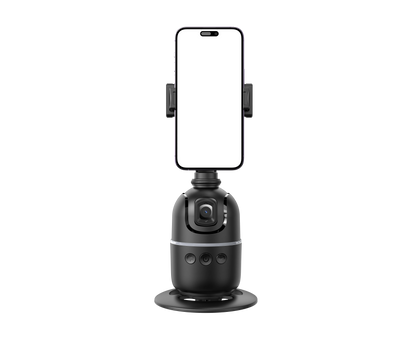 Stabilisateur à 360° avec suivi automatique intelligent du visage, support de téléphone portable, trépied pour appareil photo, smartphone, vidéo, vlog, live