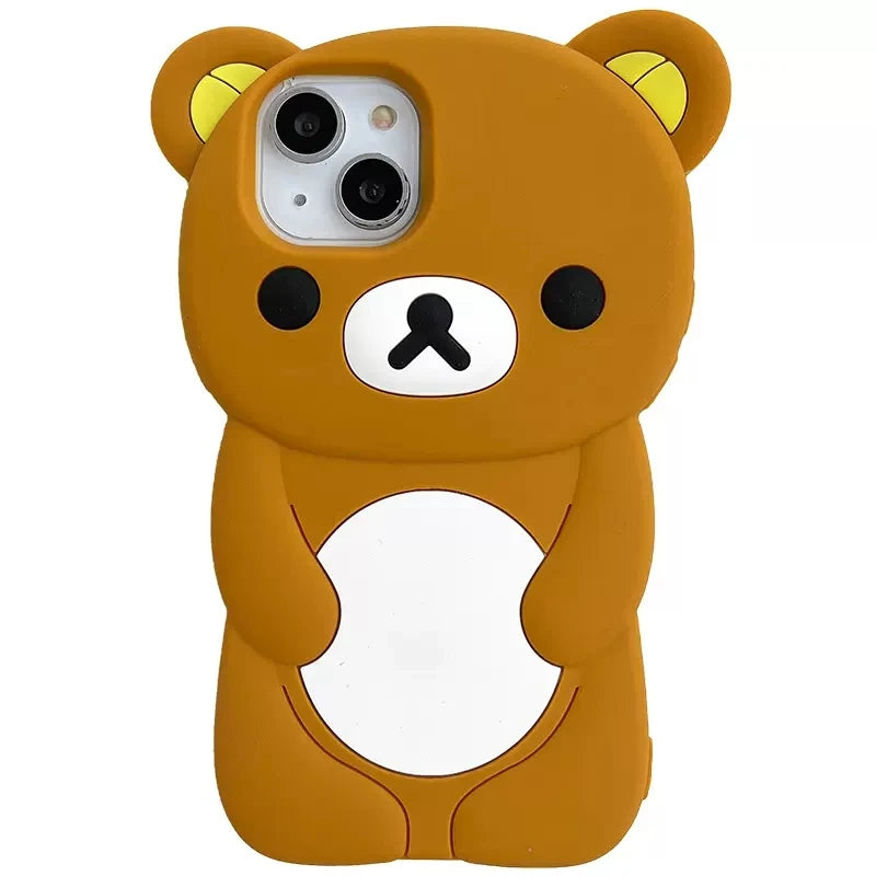 Coque Silicone Rilakkuma – Protection Douce & Mignonne pour iPhone