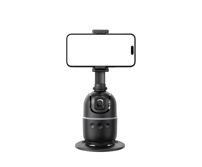 Stabilisateur à 360° avec suivi automatique intelligent du visage, support de téléphone portable, trépied pour appareil photo, smartphone, vidéo, vlog, live
