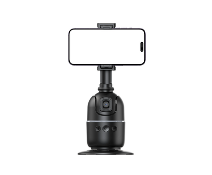 Stabilisateur à 360° avec suivi automatique intelligent du visage, support de téléphone portable, trépied pour appareil photo, smartphone, vidéo, vlog, live