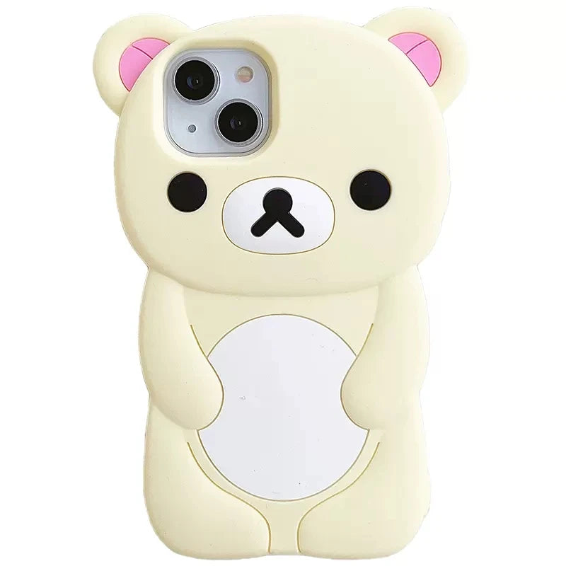 Coque Silicone Rilakkuma – Protection Douce & Mignonne pour iPhone