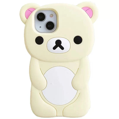 Coque Silicone Rilakkuma – Protection Douce & Mignonne pour iPhone