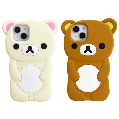 Coque Silicone Rilakkuma – Protection Douce & Mignonne pour iPhone