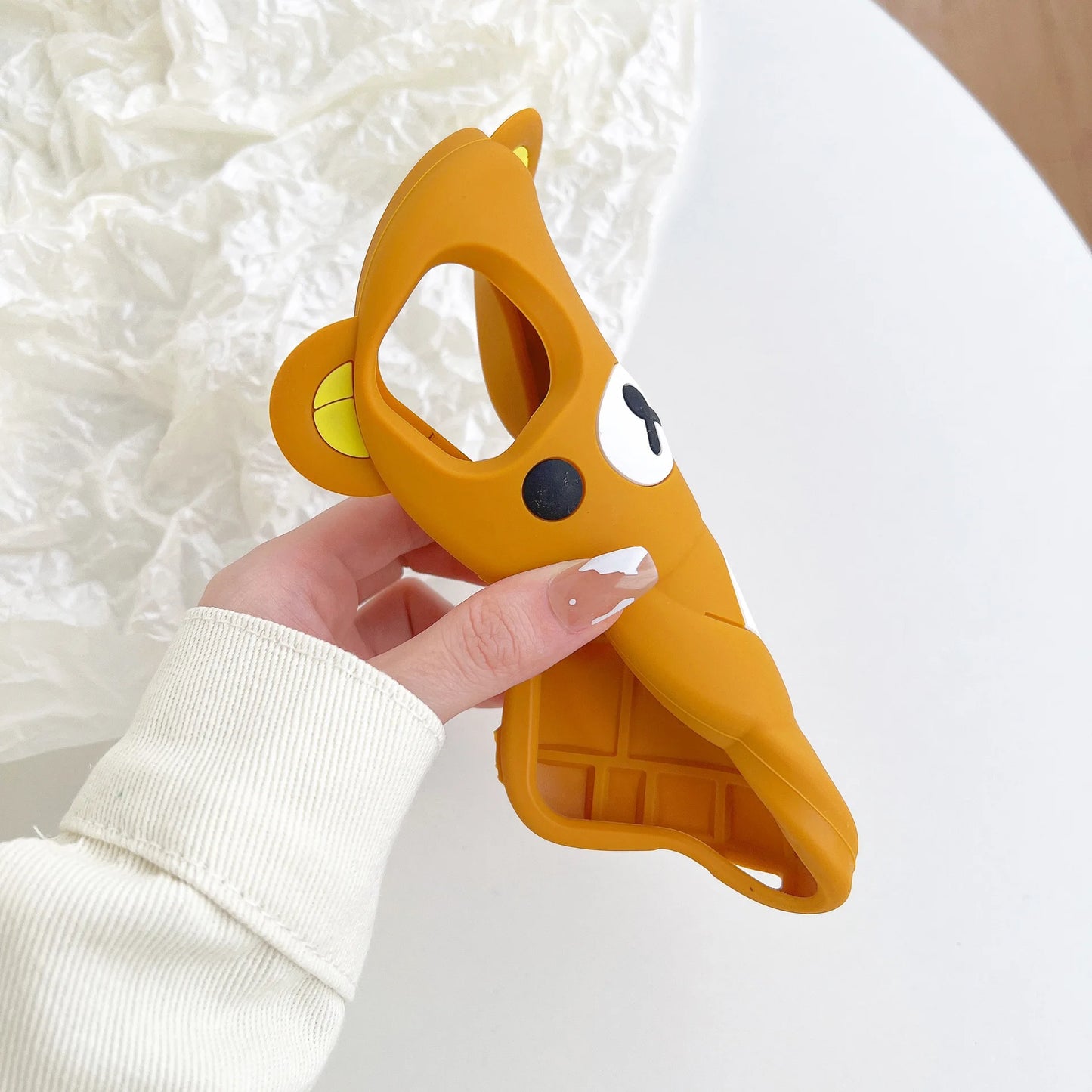 Coque Silicone Rilakkuma – Protection Douce & Mignonne pour iPhone