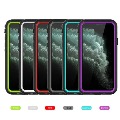 Coque étanche IP68 pour iPhone (16/15/14/13/12/11/XS/XR/16e) – Protection 360 ° pour sport et plongée