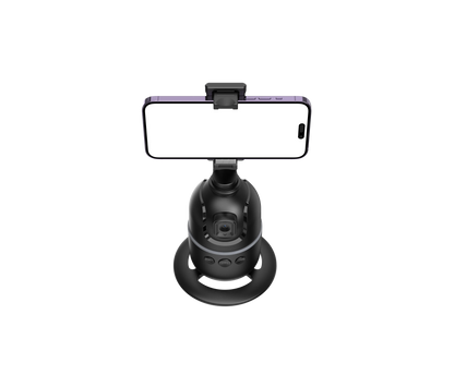 Stabilisateur à 360° avec suivi automatique intelligent du visage, support de téléphone portable, trépied pour appareil photo, smartphone, vidéo, vlog, live